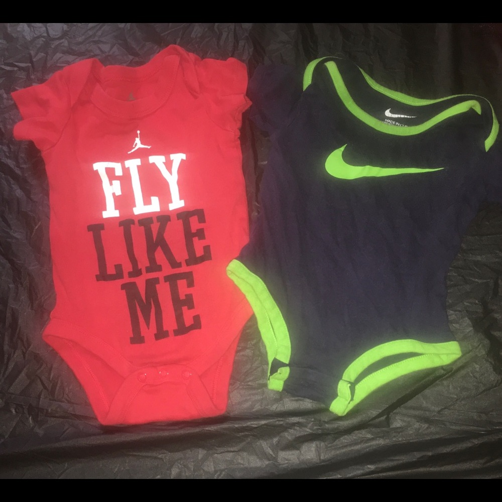 Infant Jordan Nike Onsies